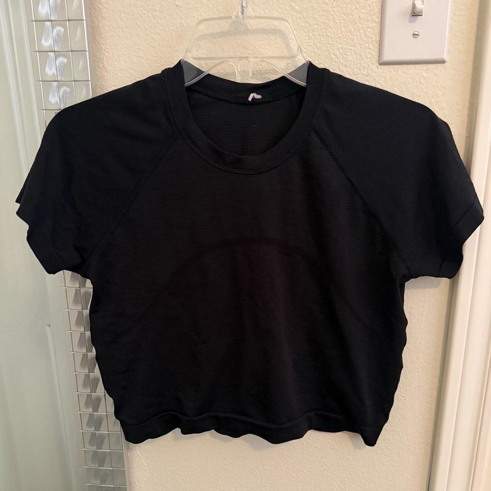 Lululemon Women’s Swiftly Tech Cropped Short-Sleeve Shirt 2.0 - 10 - Picture 2 of 3